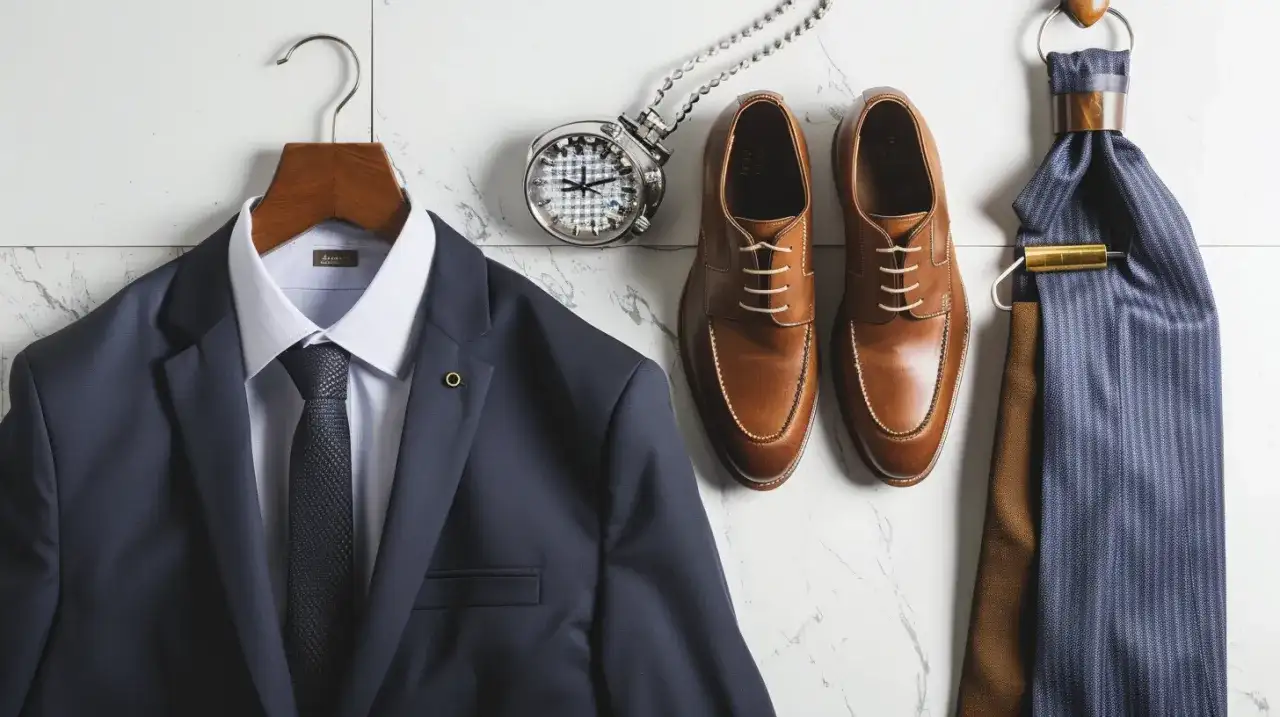 Chłop w garniturze: jak nosić formalny strój na co dzień? Poradnik