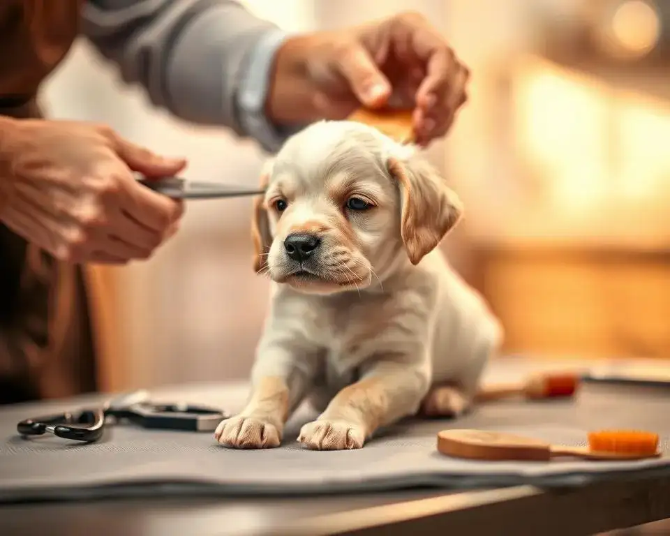 Pierwsze strzyżenie szczeniaka: Optymalny czas i kluczowe wskazówki