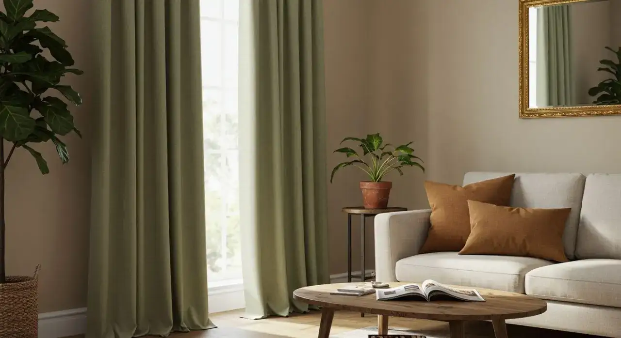 Jakie zasłony wybrać do beżowych ścian w salonie, by zachwycały?