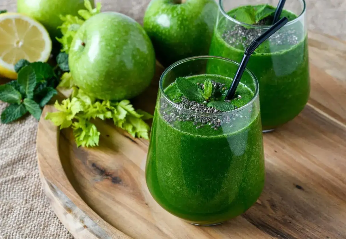 Deliciosos batidos de pepino y manzana para una vida saludable