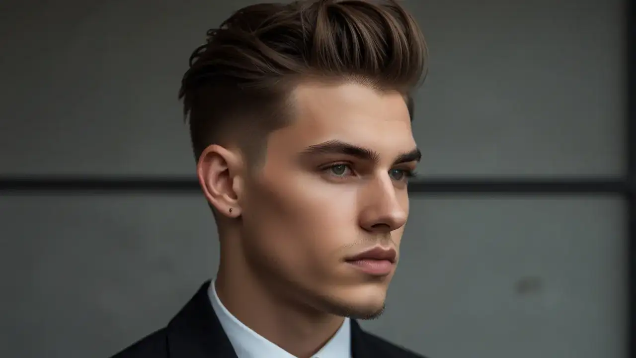 Undercut middle part: Modna fryzura męska 2025 - Jak zrobić?