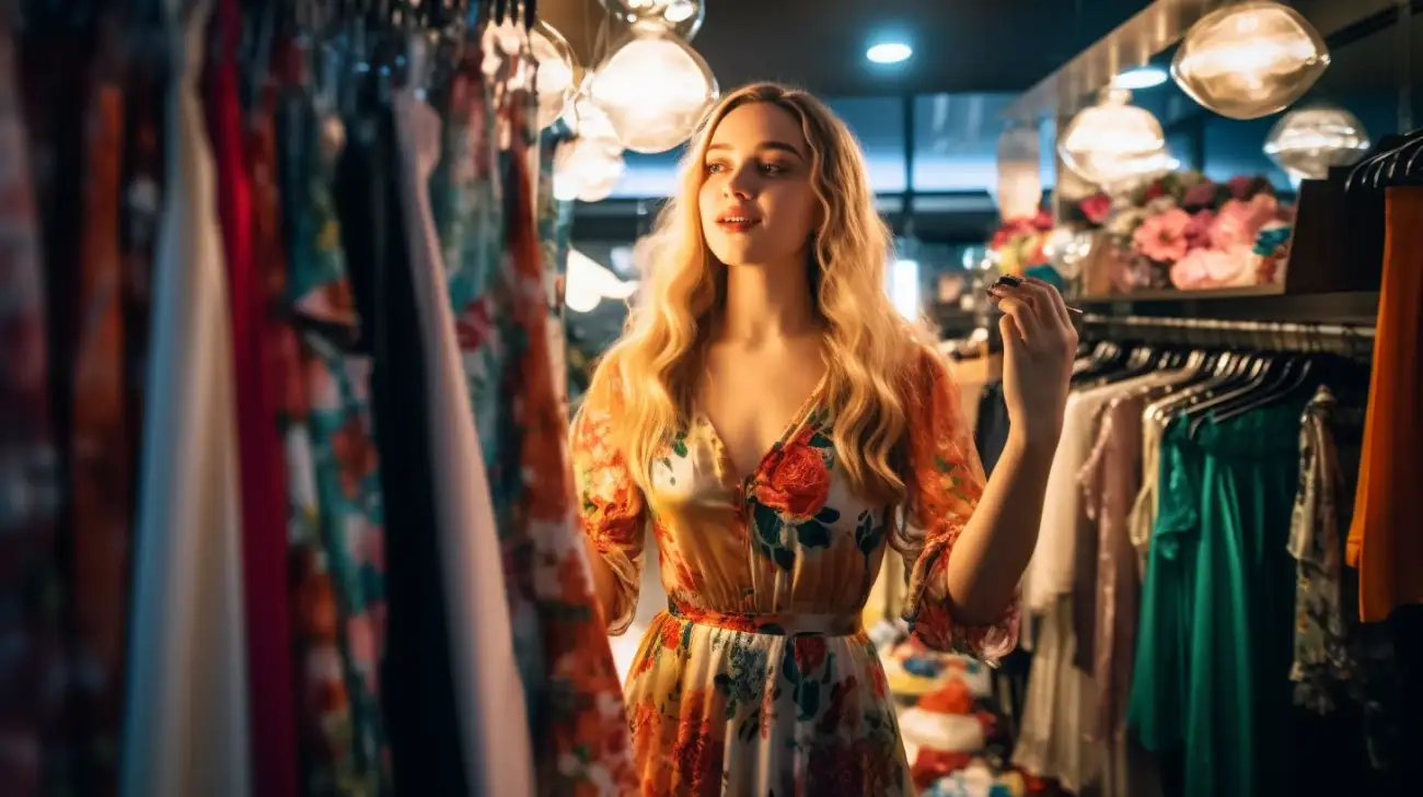 Sklep z ubraniami Sennik - marzenia o modzie