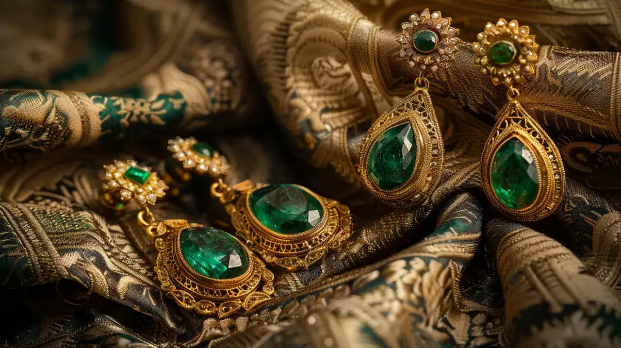 Kolczyki ze szmaragdem: elegancja, styl i klasa w jednym dodatku