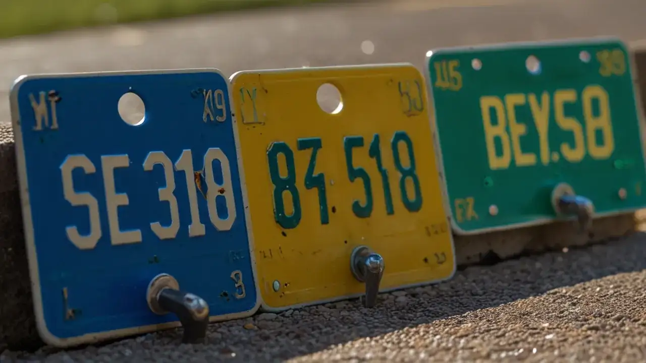Co oznaczają żółte tablice rejestracyjne? Sekrety ujawnione!