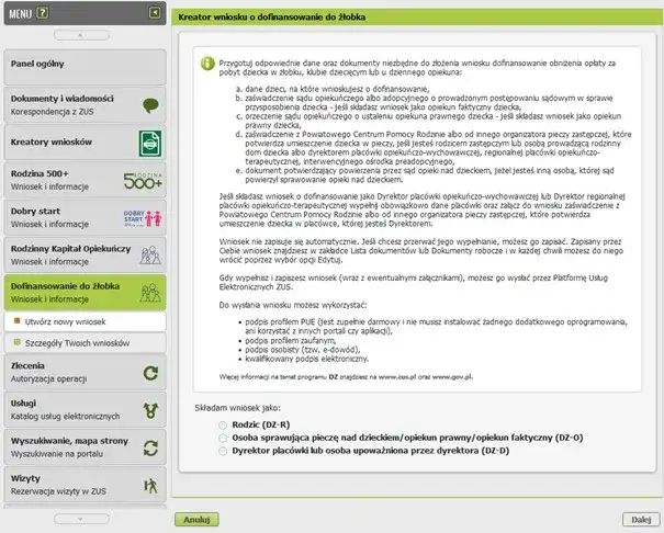 Czy wniosek o dofinansowanie do żłobka trzeba składać co miesiąc?