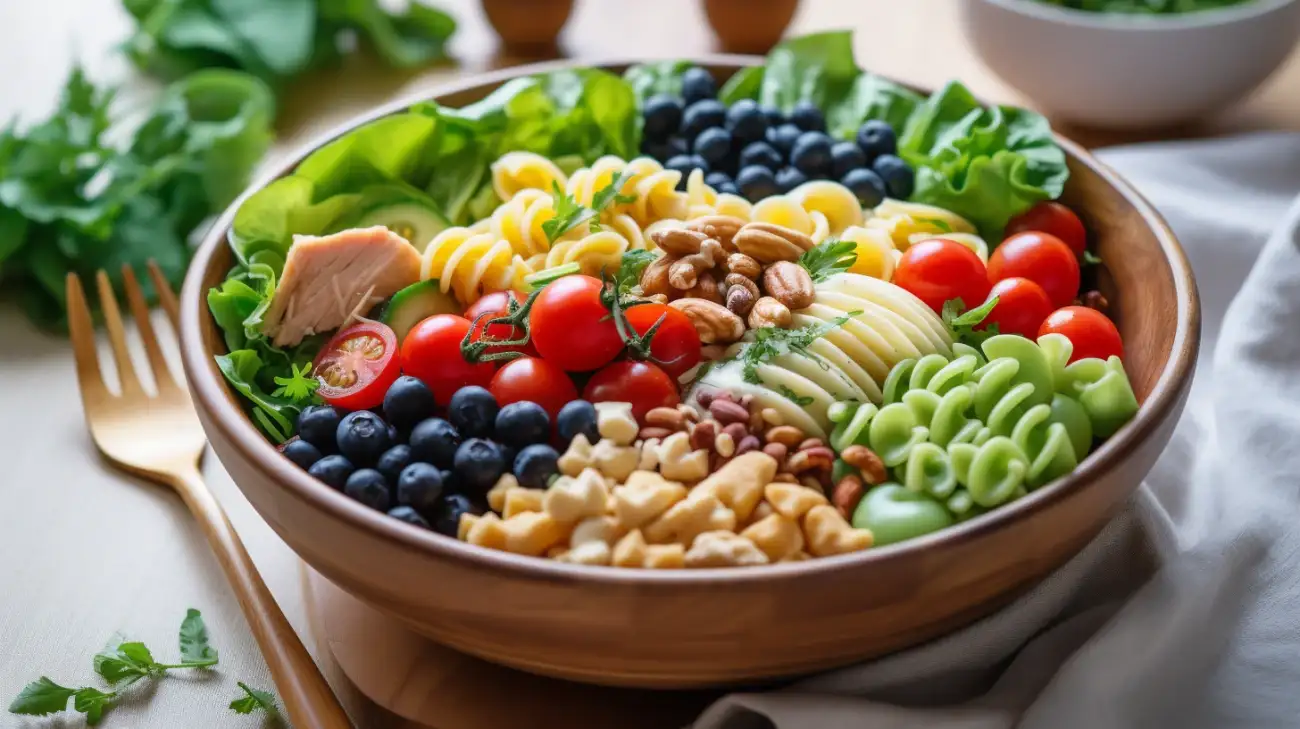 Ciekawe sałatki na imprezę - Tania sałatka na urodziny, Sałatka na szybko na imprezę