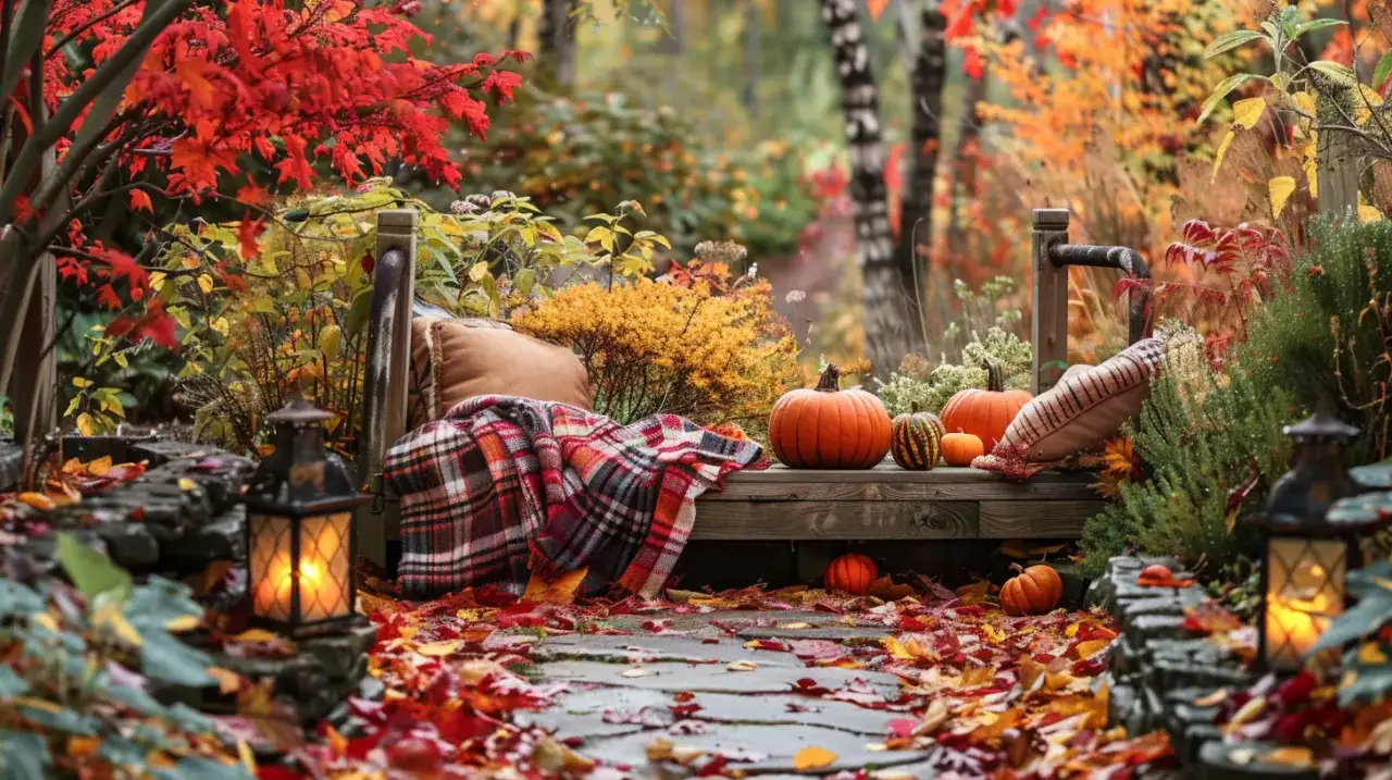 Jesienny ogród - piękne pomysły na dekorację ogrodu w sezonie jesieni