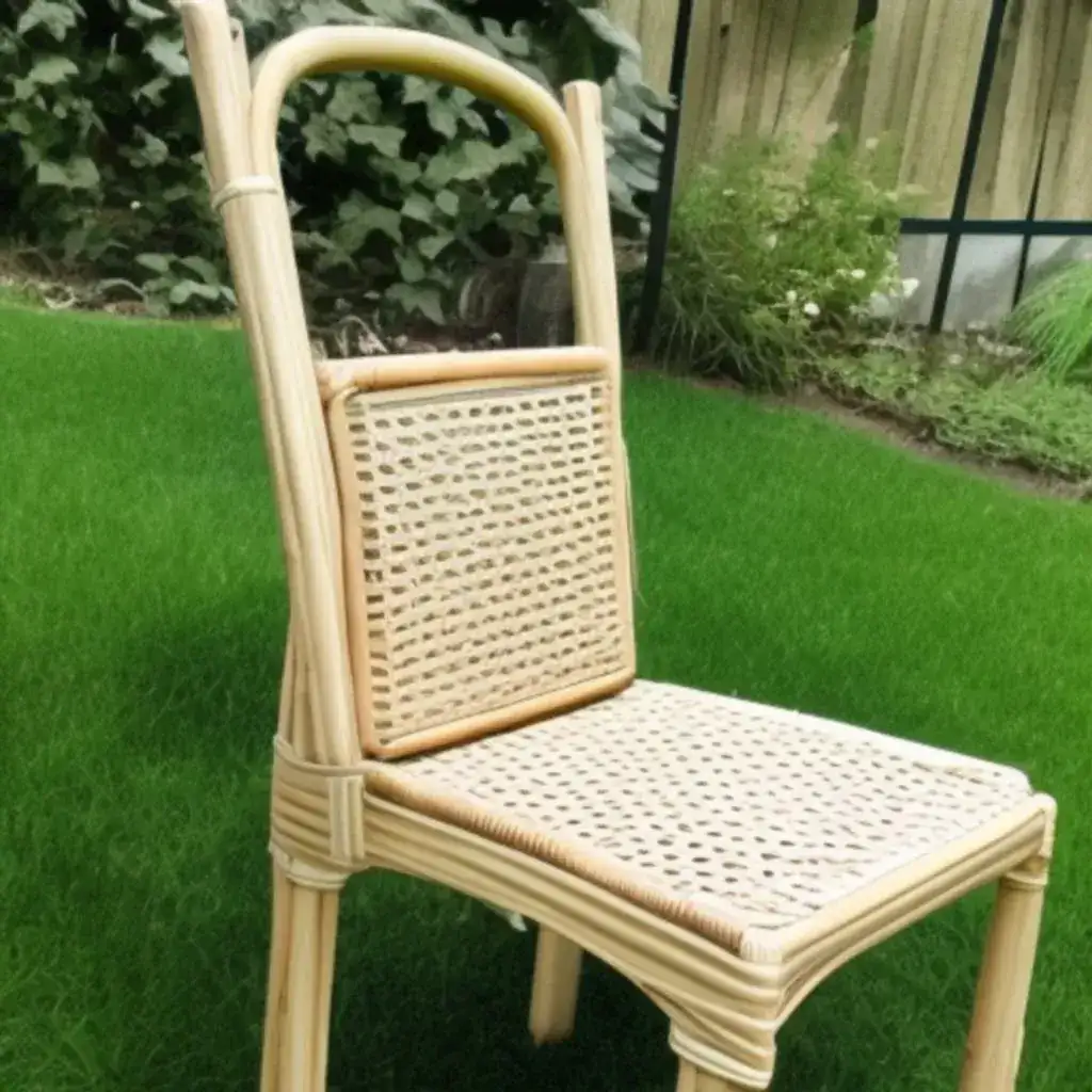 Jak naprawić krzesło ogrodowe z rattanu: 5 prostych kroków