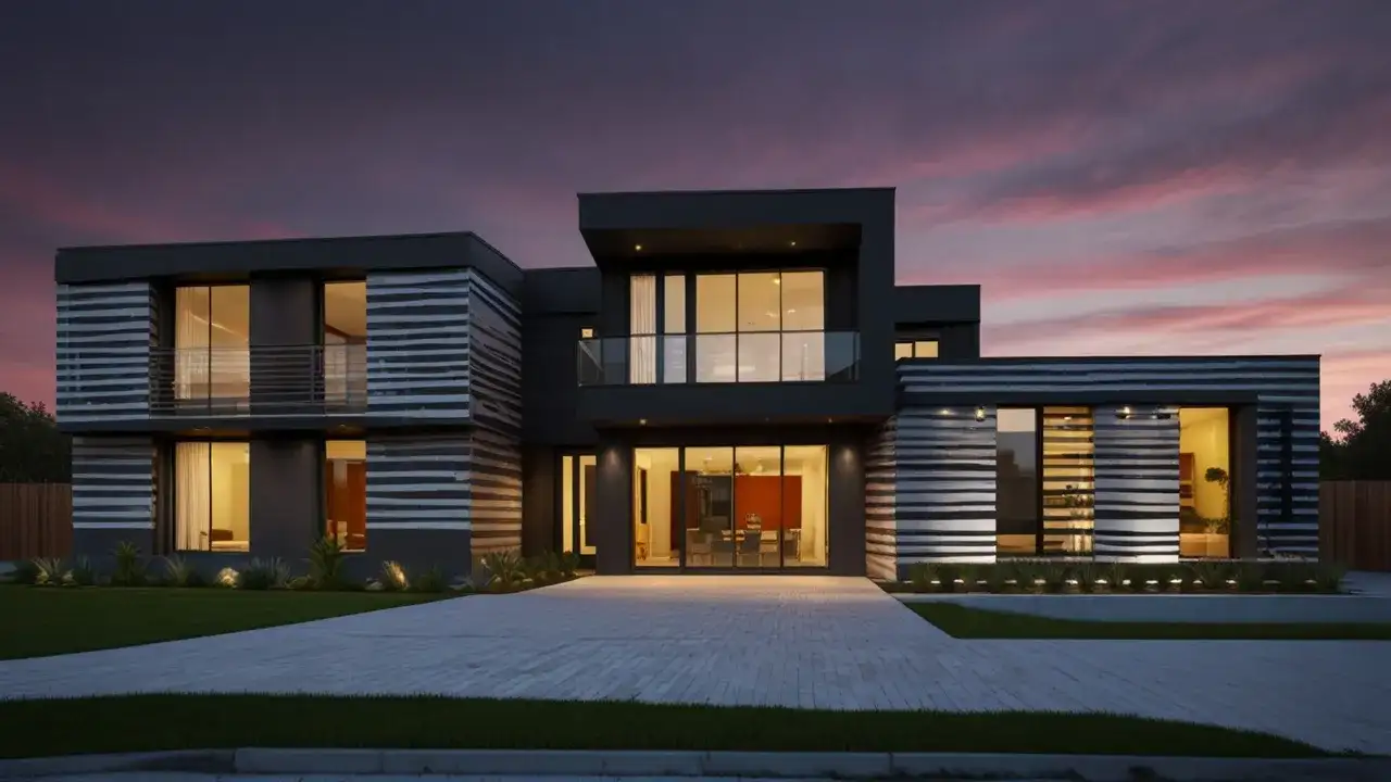 Pasy na elewacji: jakie wzory, kolory i jak je zastosować w aranżacji?