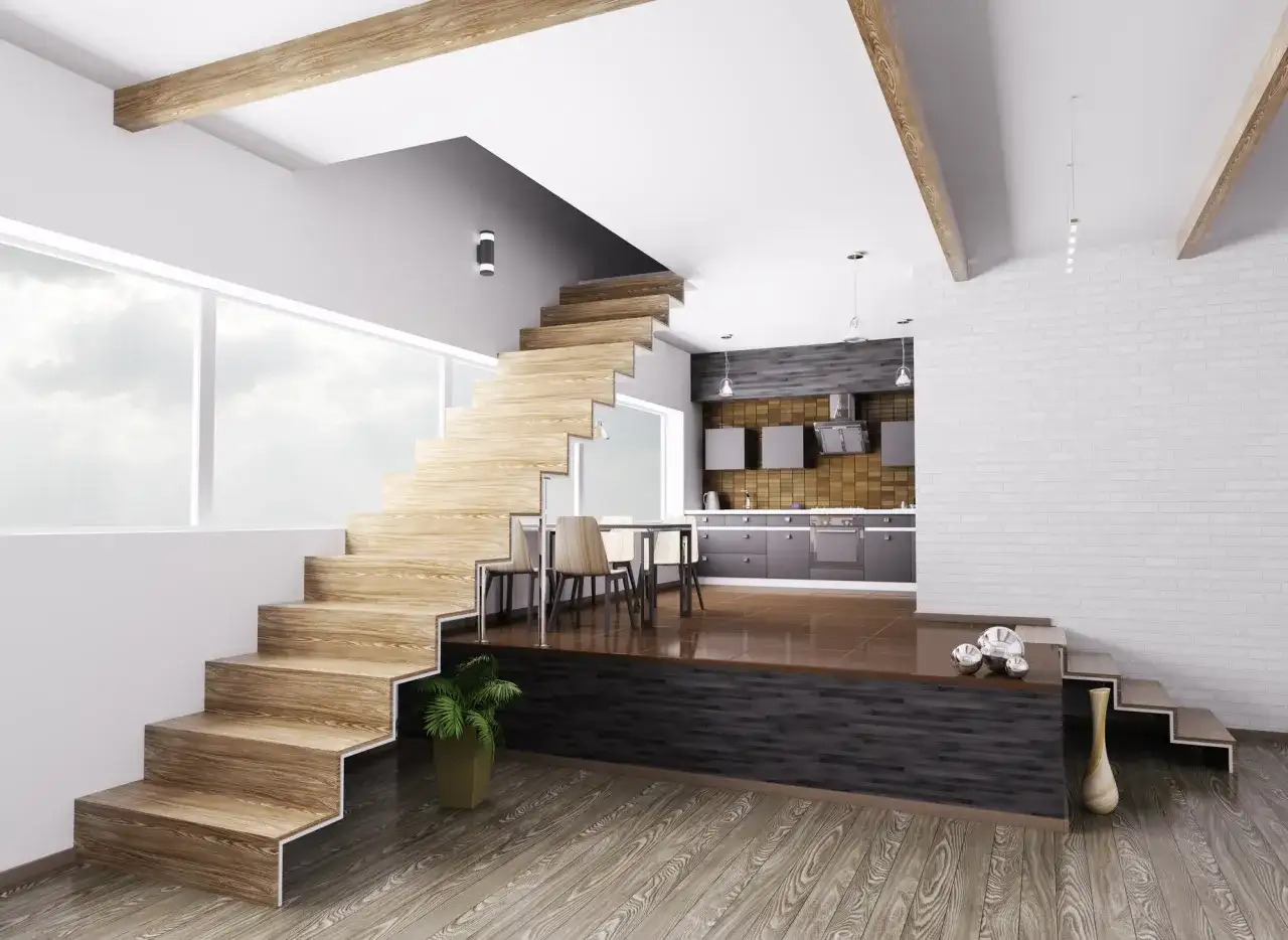 Jak zrobić schody samonośne - prosta konstrukcja, która zaoszczędzi przestrzeń