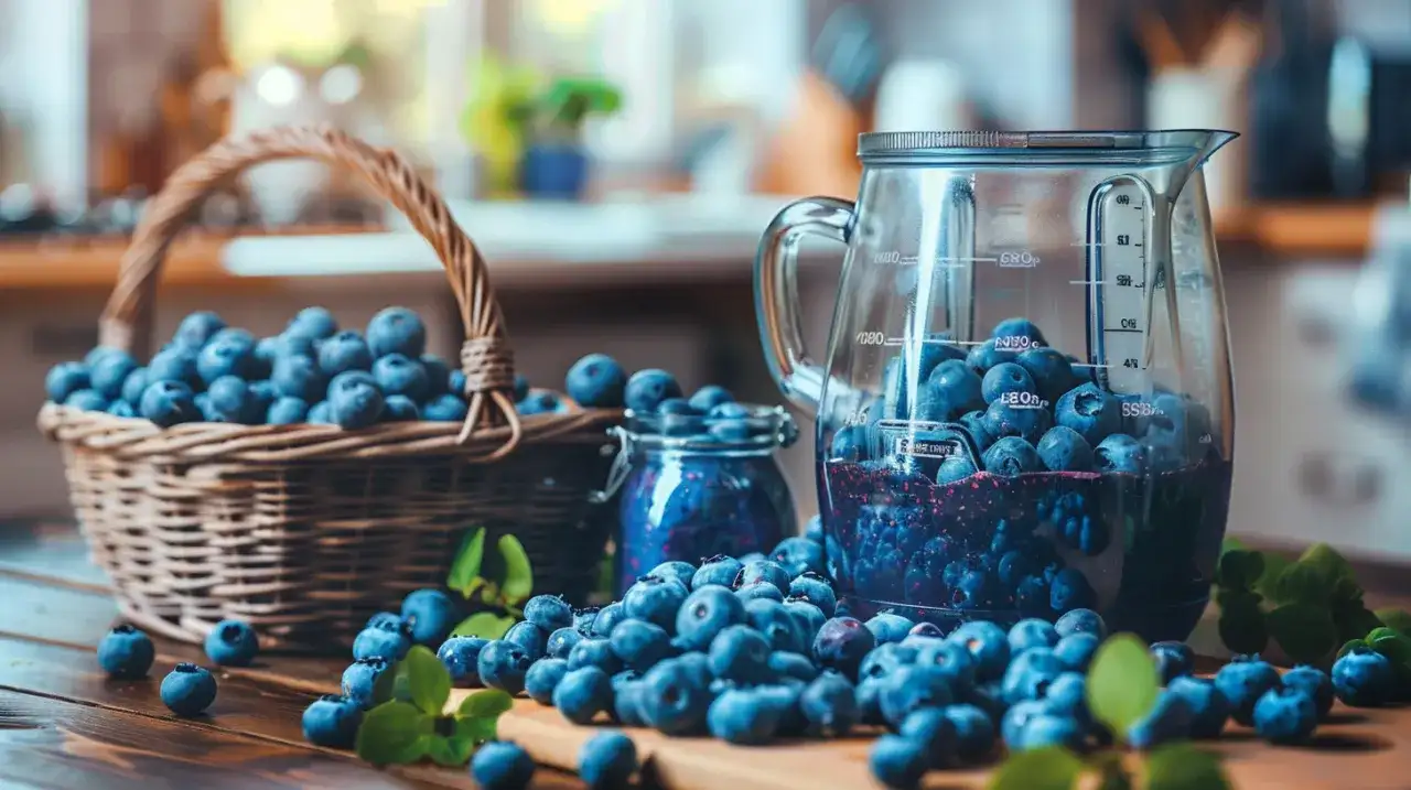 Słodki smak lata: dżem borówkowy w thermomixie - przepis