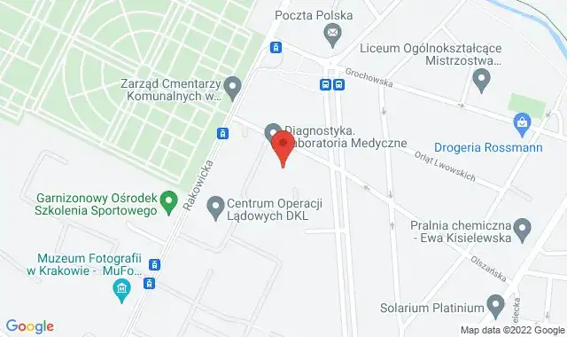 Wszystkie placówki medyczne Olszańska 5 Kraków - przegląd specjalistów