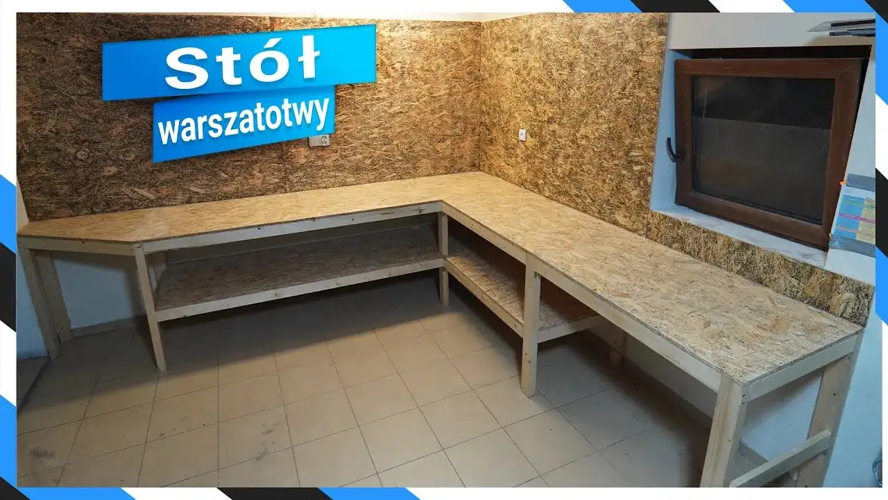 Jak zrobić stół warsztatowy drewniany - krok po kroku bez błędów