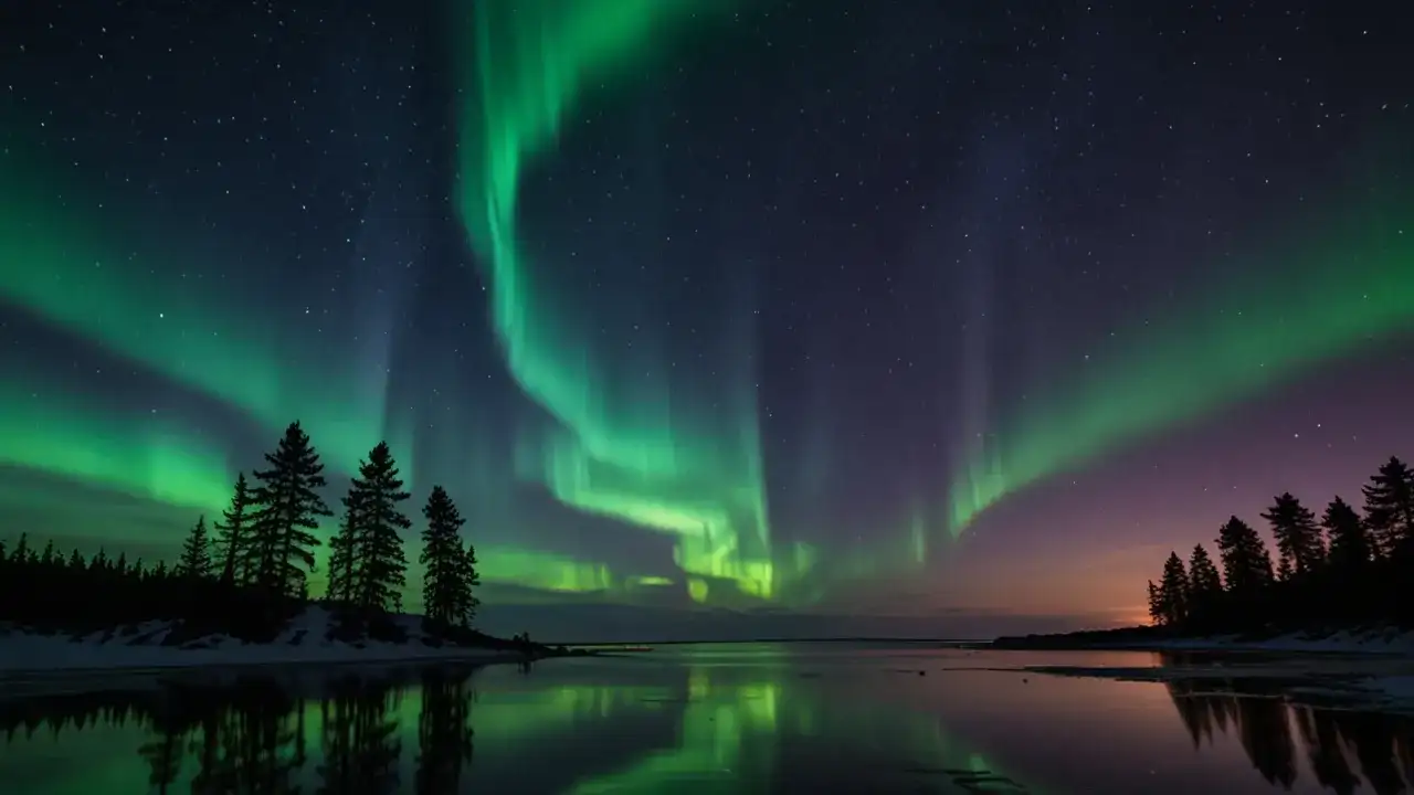 Zorza nad Bałtykiem to zjawisko które można zobaczyć gołym okiem?