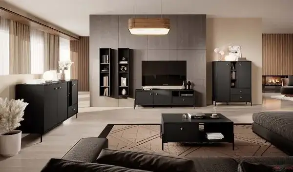 Jak rozjaśnić salon z ciemnymi meblami: 8 skutecznych porad wnętrzarskich