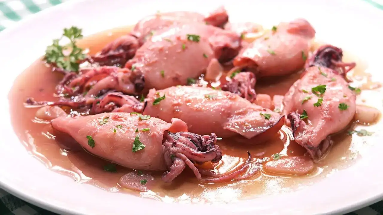 Receta fácil de calamar patagónico con ingredientes de Mercadona
