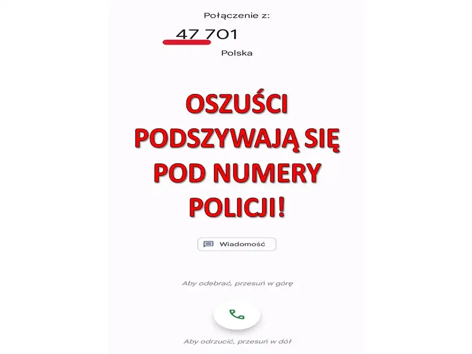 Rozpoznasz z jakiego numeru dzwoni policja - uniknij oszustwa telefonicznego
