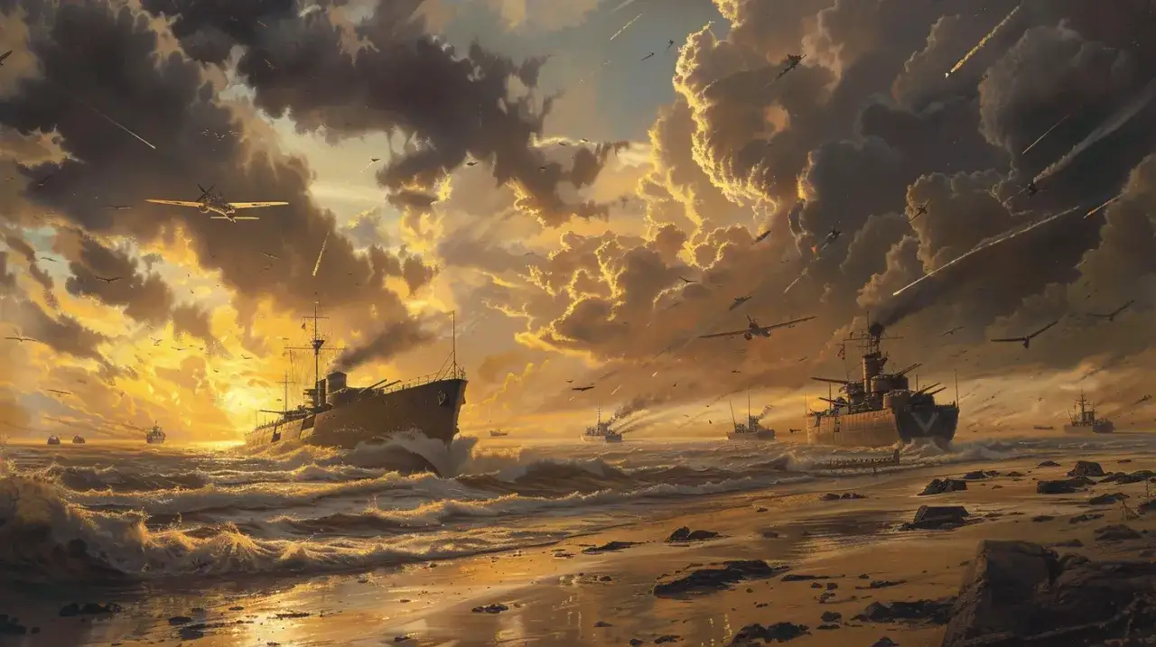 Lądowanie aliantów na Sycylii - operacja Husky podczas II wojny światowej