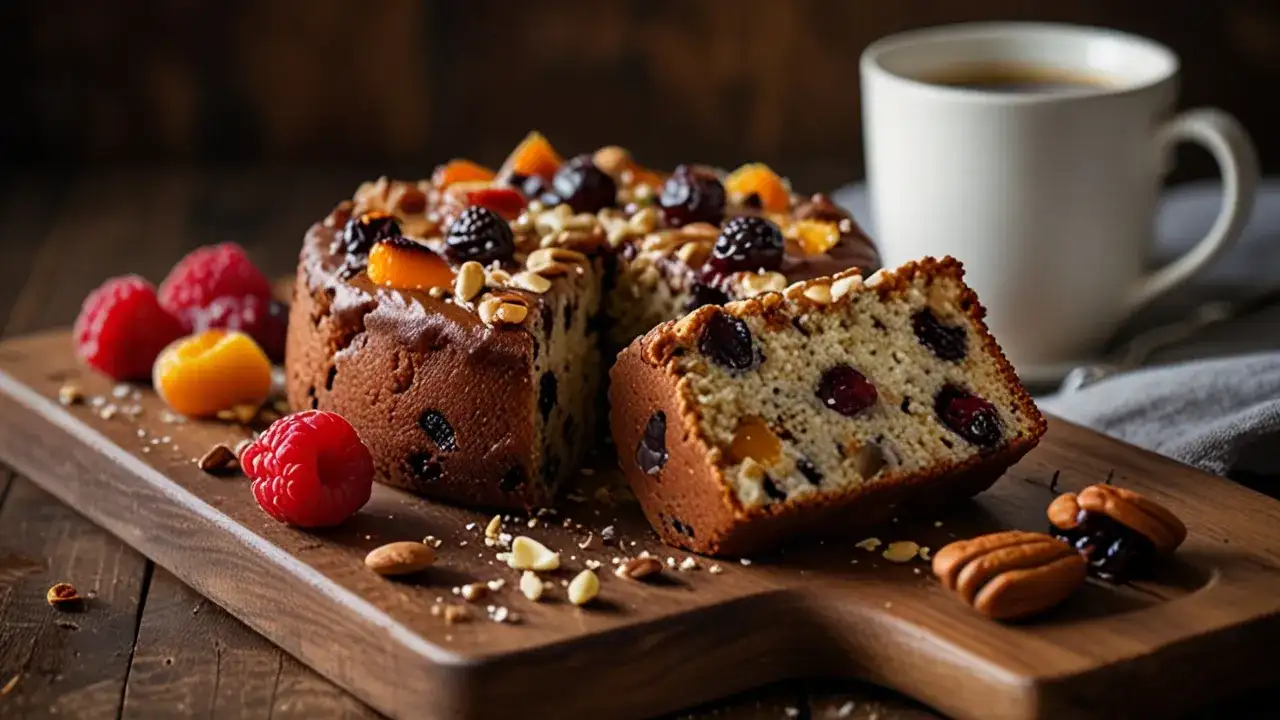 Jak zrobić domowe ciasto z bakaliami i czekoladą: Pyszne ciasto bakaliowe