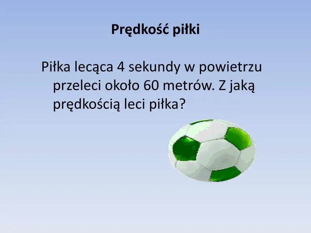 Z jaką prędkością leci piłka nożna? Niezwykłe rekordy i fakty