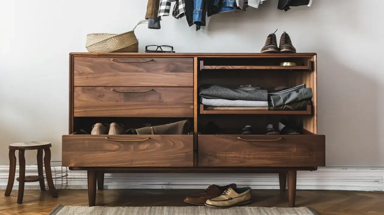 Głęboka komoda - więcej miejsca na przechowywanie rzeczy