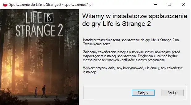 Jak zainstalować spolszczenie Life is Strange 2: kompletna instrukcja instalacji