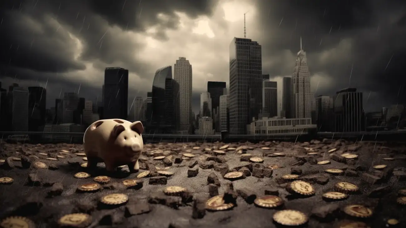 Ratowanie upadającego banku przez JPMorgan. Bolesny spadek zysków kwartalnych.