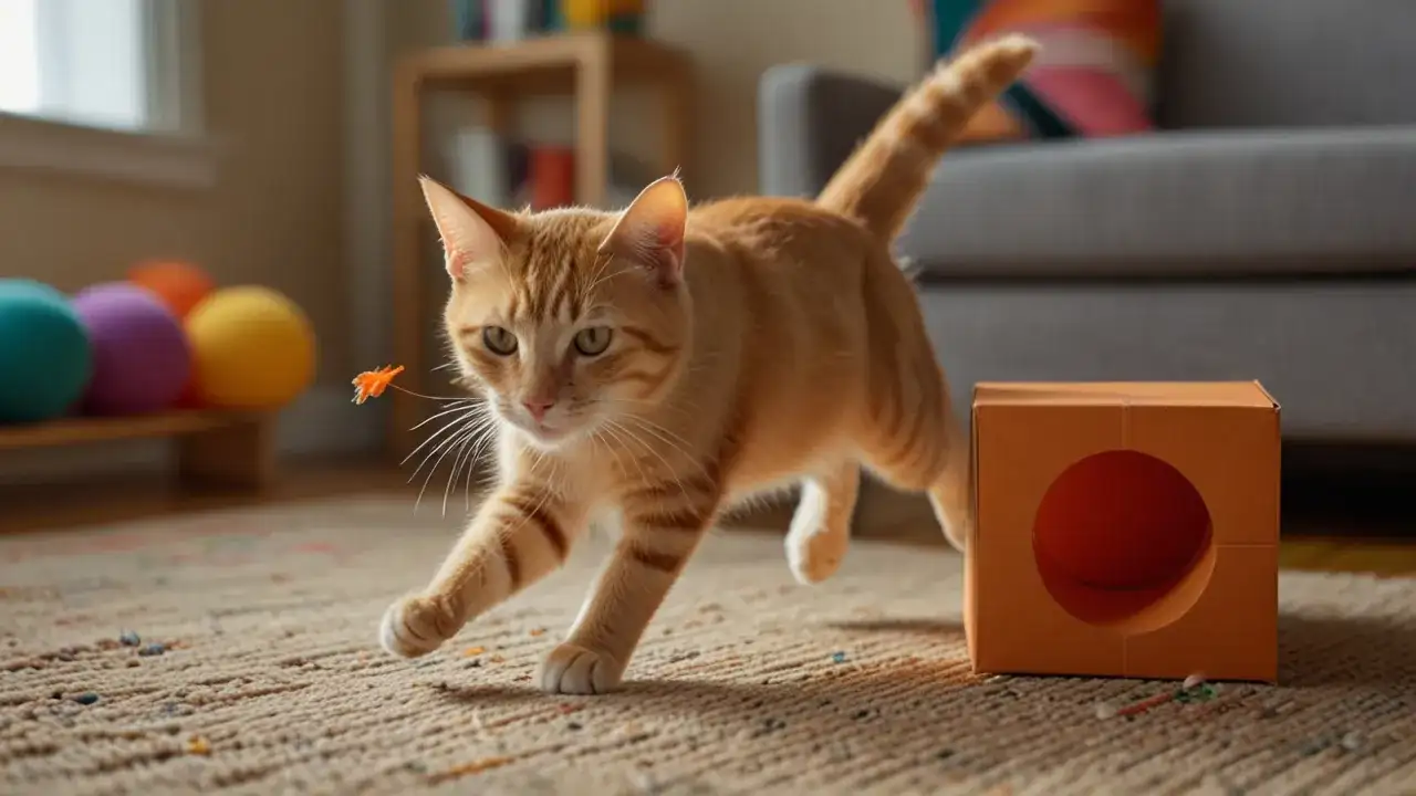 Zabawy dla kota: Najlepsze pomysły na aktywne i ciekawe spędzanie czasu.