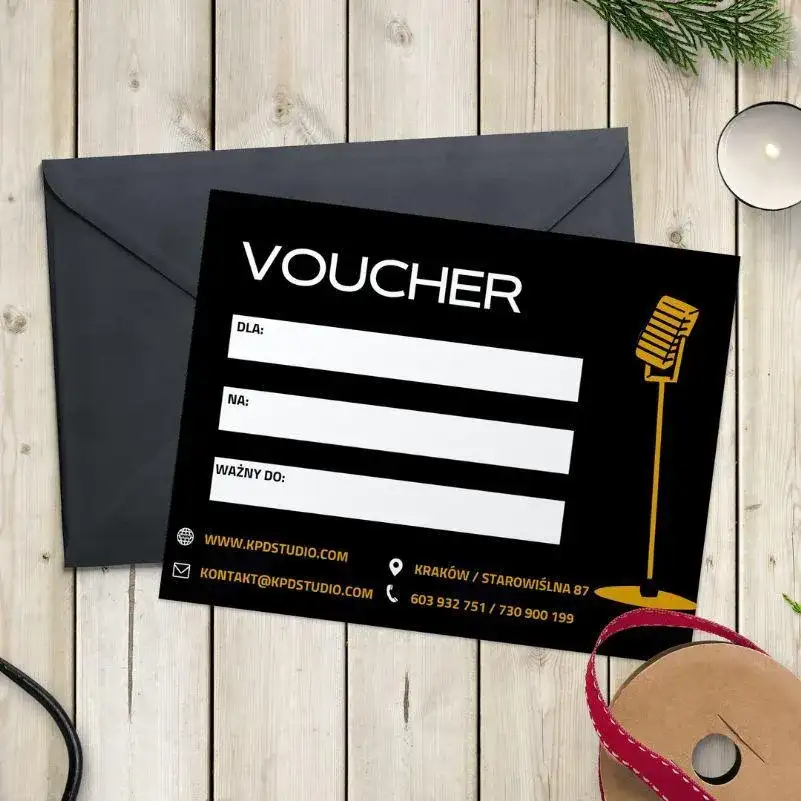 Nagranie piosenki w studio jako wyjątkowy prezent dla bliskich