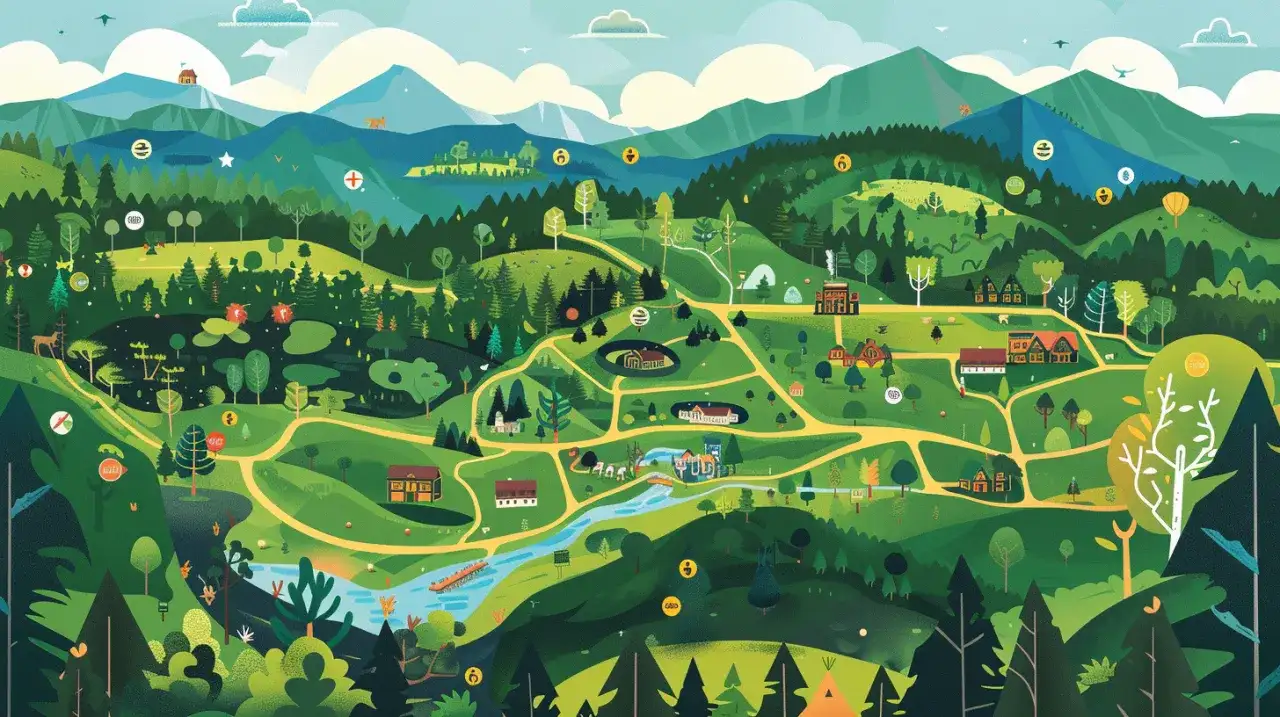 Bieszczady: Mapa aż 10 niesamowitych atrakcji na dziki urlop