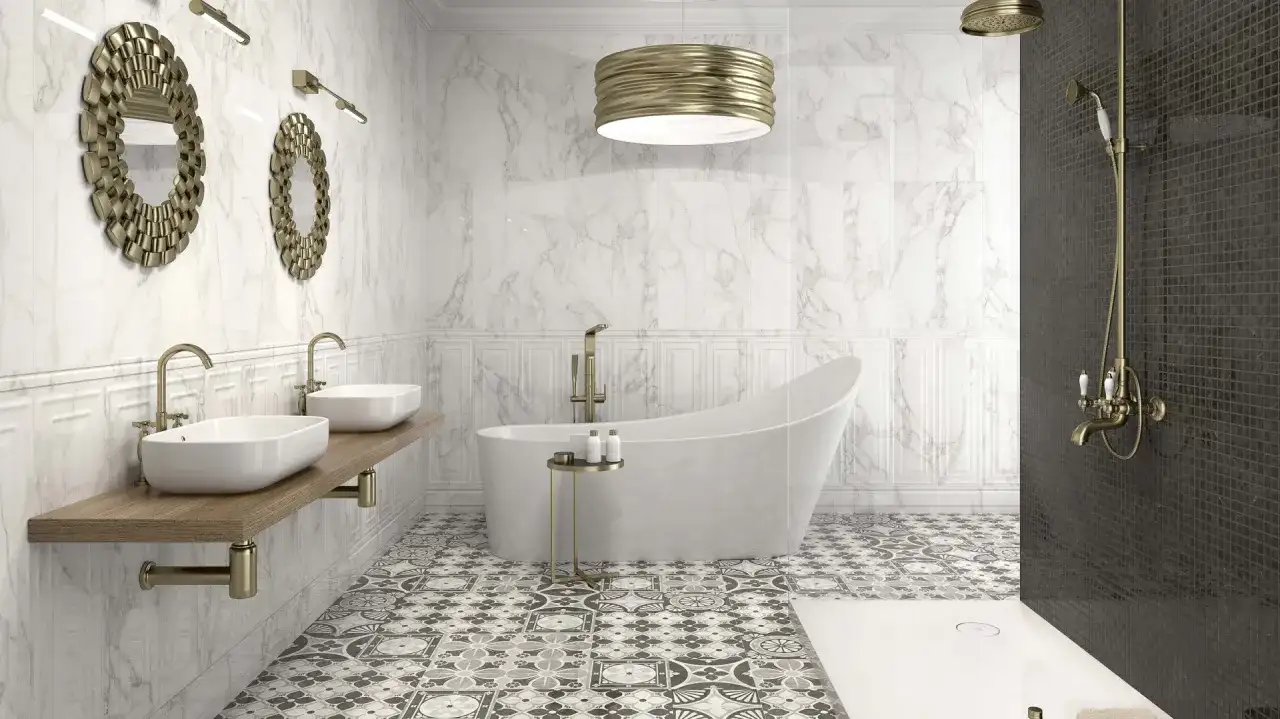 Jaki gres na podłogę do łazienki wybrać, aby uniknąć błędów i zapewnić trwałość?