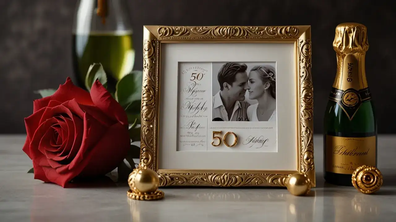 Najlepsze prezenty na 50 lecie małżeństwa - pomysły, które wzruszą