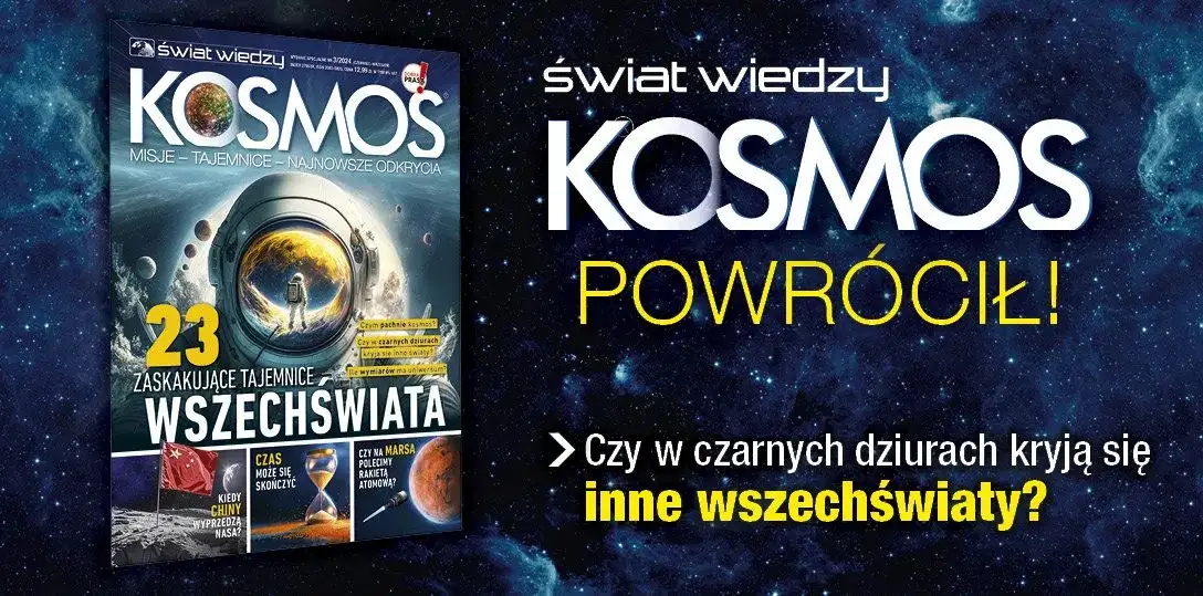 Zobacz jakie niesamowite nowości pojawiły się w kosmosie - Raport z kosmosu