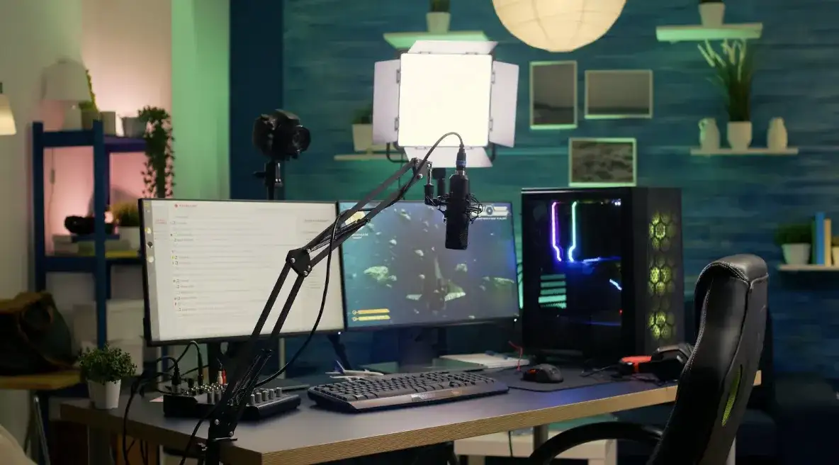 Tworzenie idealnego studia do gier: wskazówki dotyczące mebli i układu
