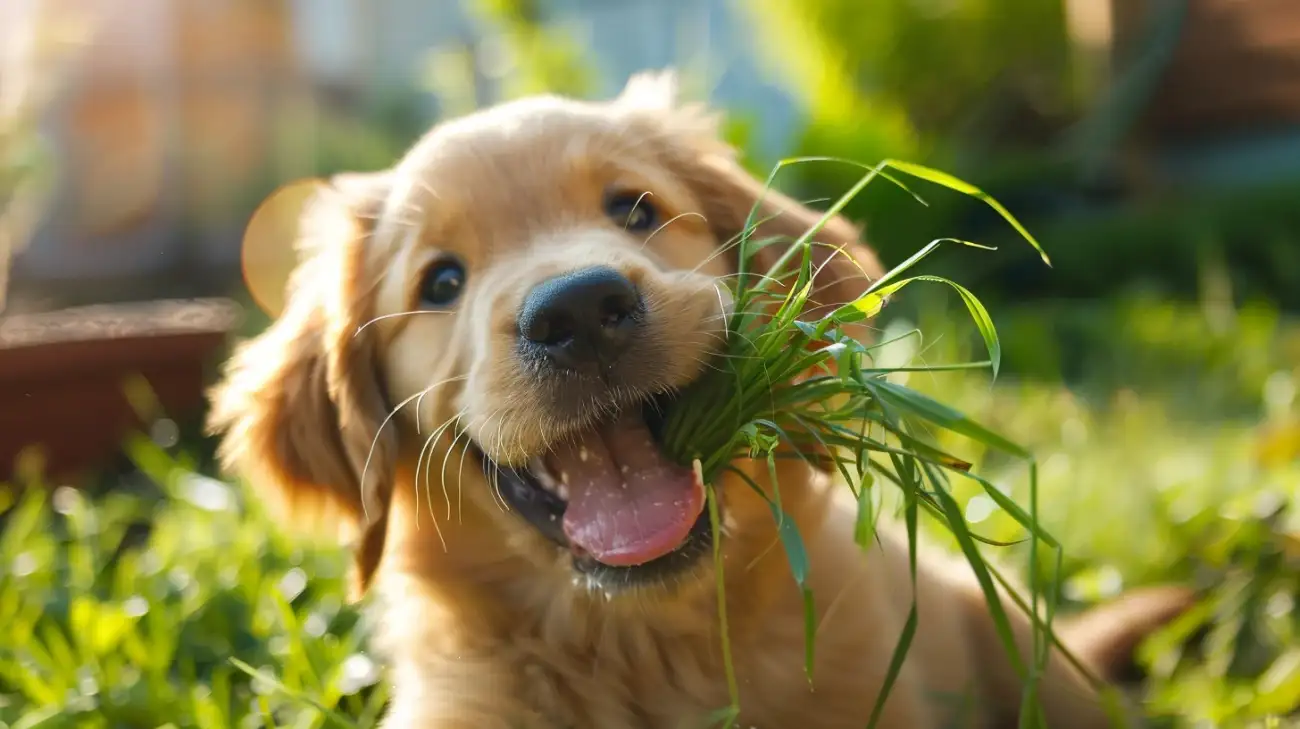Co robić, gdy pies je trawę - możliwe przyczyny i pomocne porady