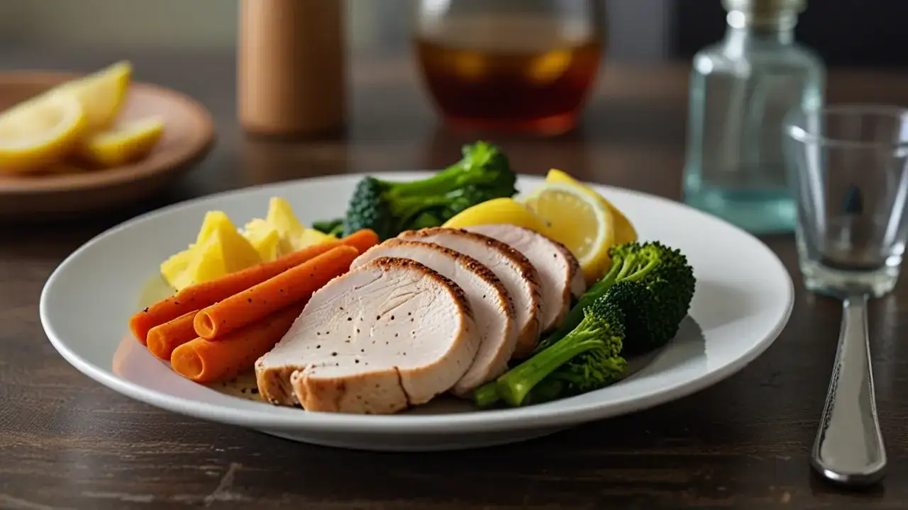 Zdrowy przepis na indyk z warzywami na parze: Idealny na dietę