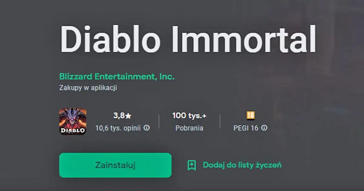 Czy Diablo Immortal będzie za darmo? Poznaj koszty i zakupy w grze