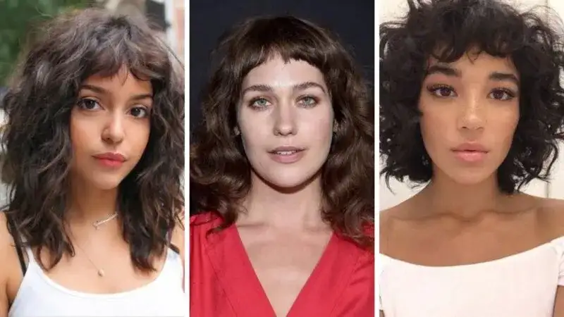 Kręcone włosy z grzywką: Jak stylizować i pielęgnować loki