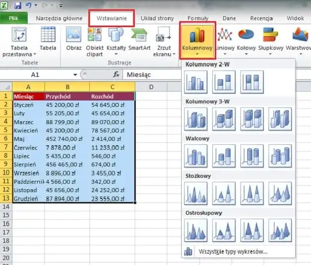 Jak wstawić tytuł wykresu w Excelu: Kompletny poradnik