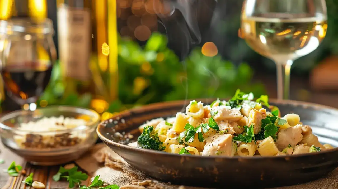 Kurczak z brokułami w sosie serowym: Szybki i pyszny obiad