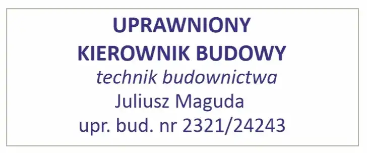 Pieczątka kierownika budowy: Elementy, wzór i zastosowanie