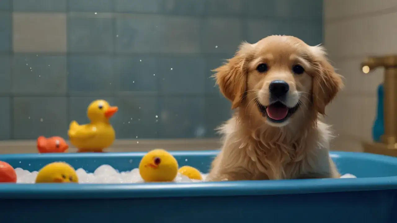 Kiedy kąpać szczeniaka? Najlepszy czas na pierwszą kąpiel i porady