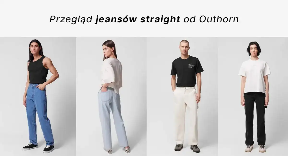 Spodnie straight fit - poznaj krój idealny dla każdej sylwetki