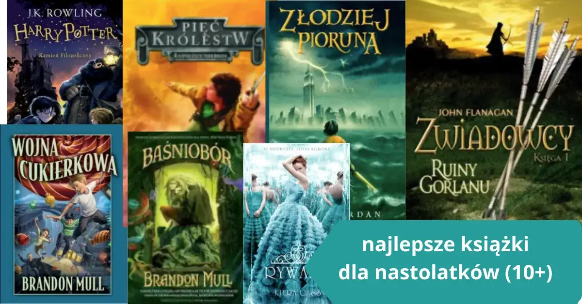 Najlepsze książki dla 12 latków polecane przez bibliotekarzy i rodziców 2025