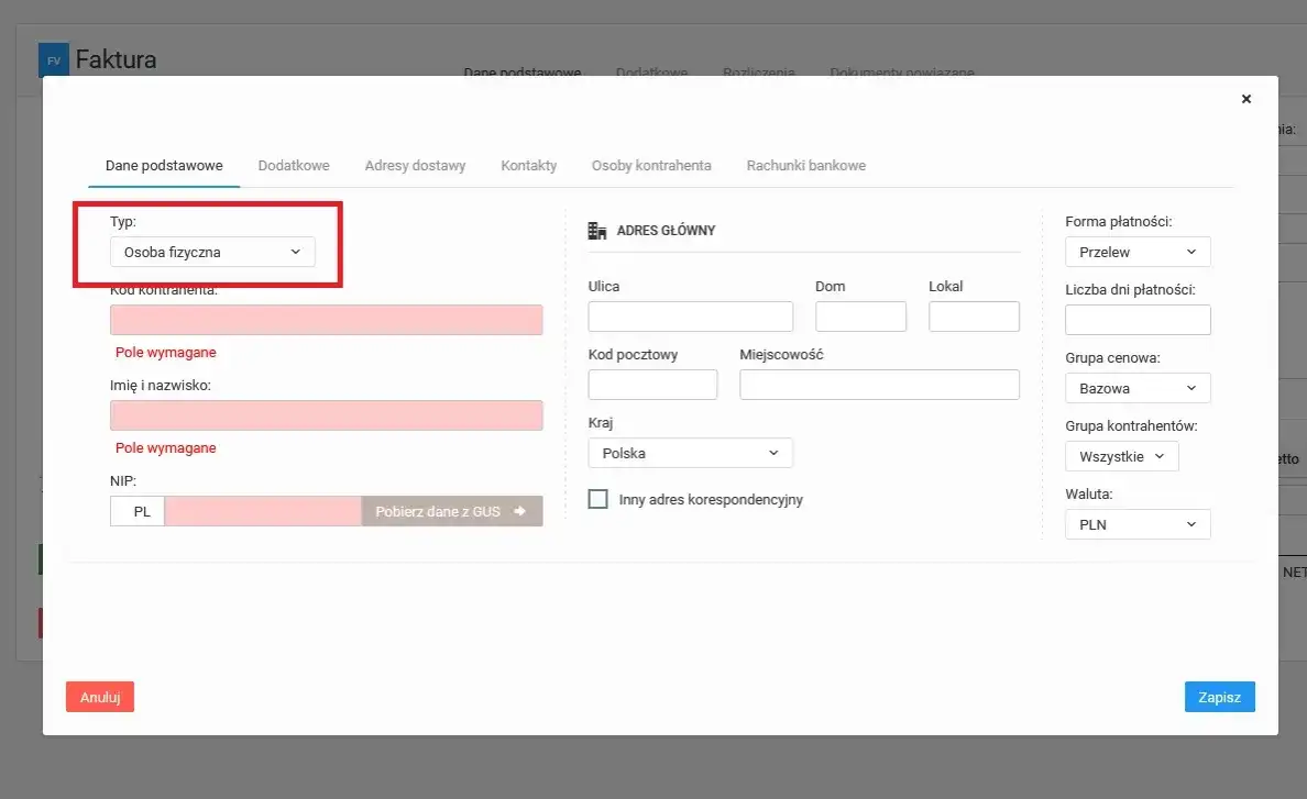Faktura na osobę fizyczną do jakiej kwoty? Poznaj ważne przepisy