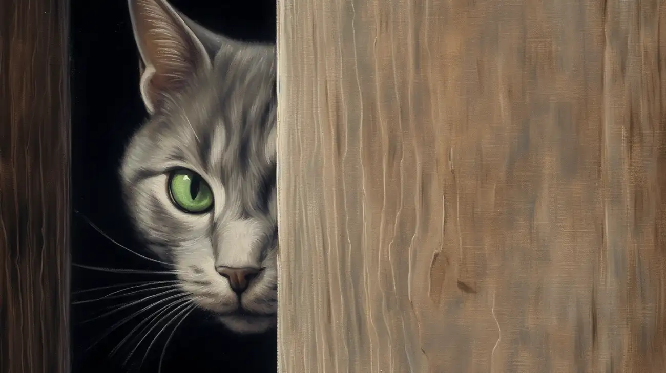 Kocie przejście w drzwiach - Drzwi dla kota w ścianie, wejście, klapka