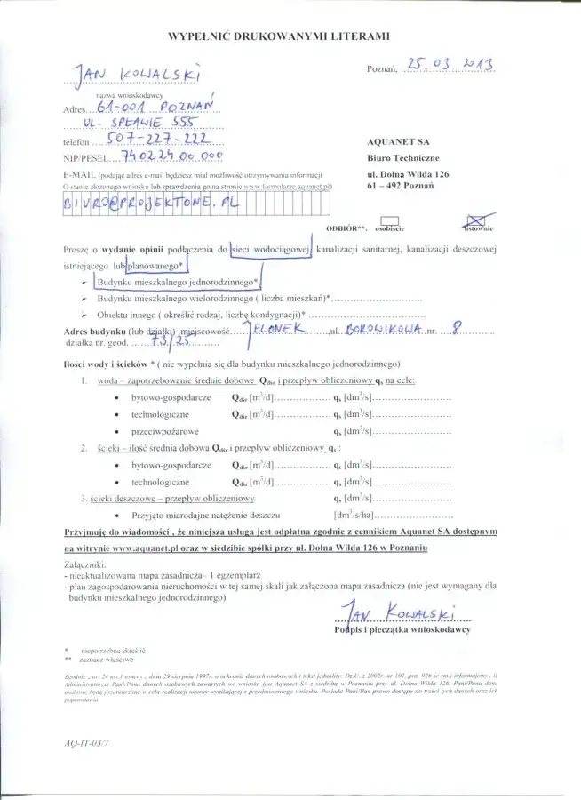 Gdzie złożyć wniosek o przyłącze wody? Kompletny poradnik