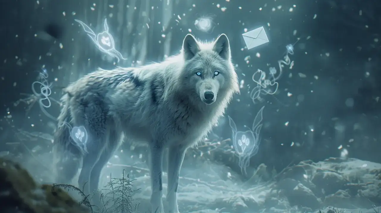 Biały wilk w twoich snach: Jakie tajemnice niesie jego obecność?