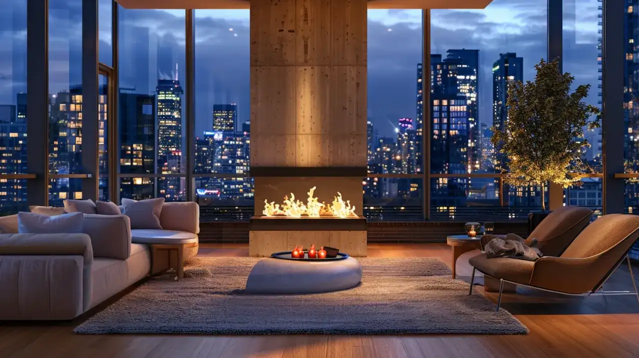 Kominek w mieszkaniu - komfort i ciepło w domowych wnętrzach