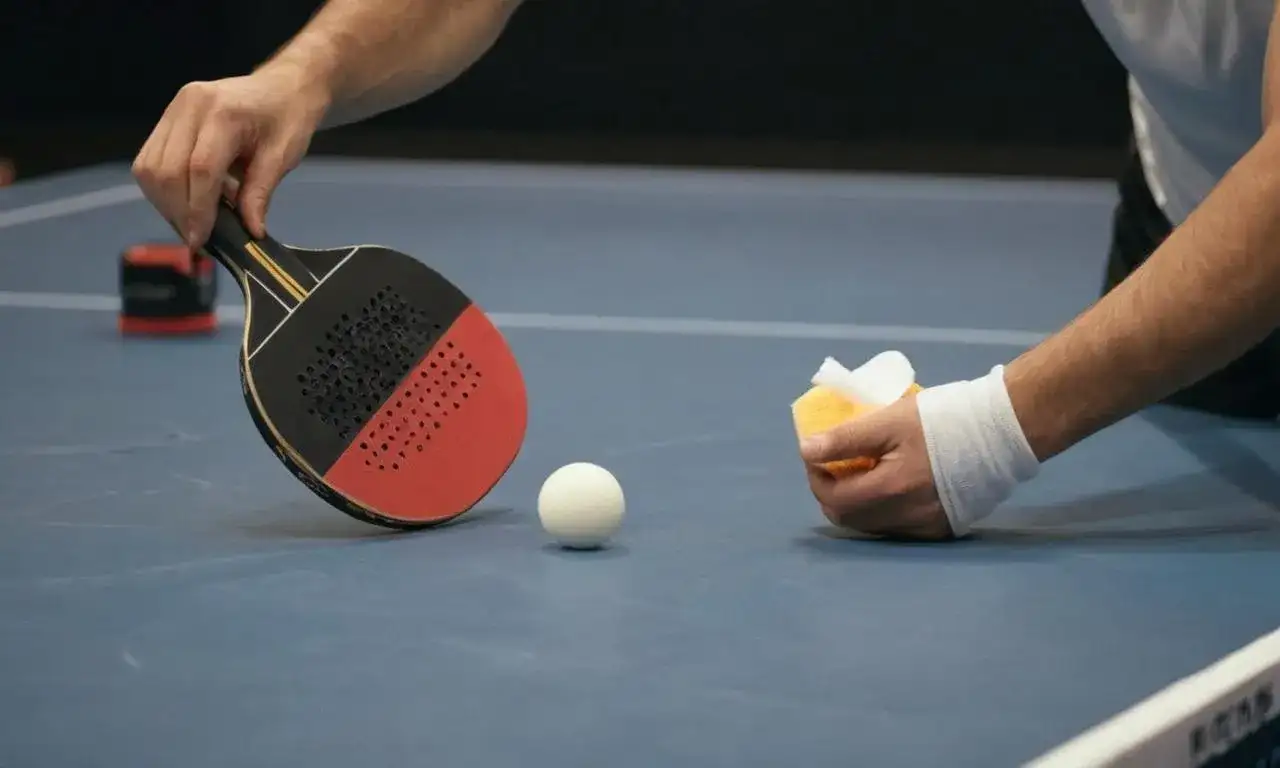 Jak prawidłowo czyścić rakietkę do tenisa stołowego i uniknąć jej zniszczenia